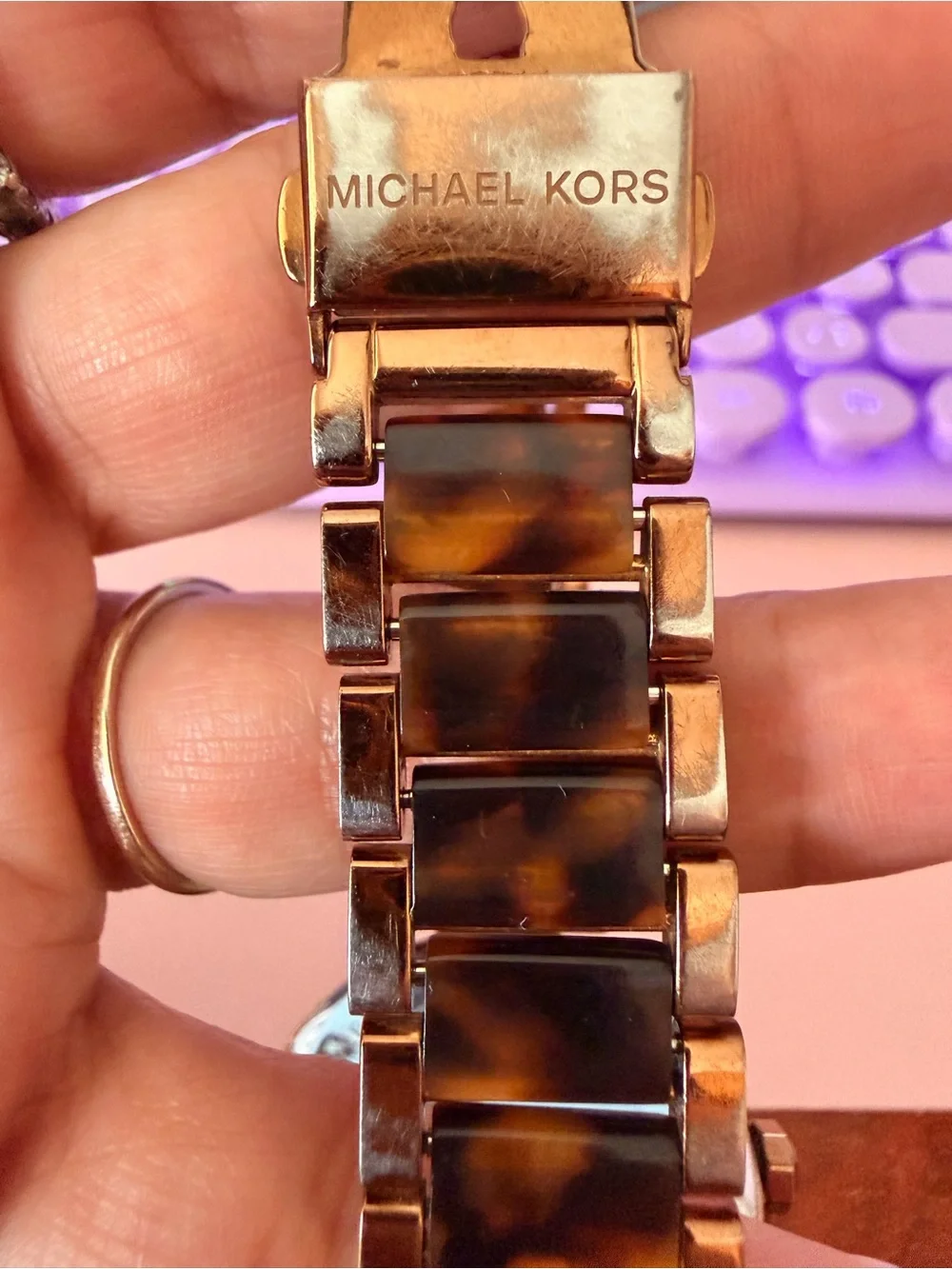 Michael Kors rose gold